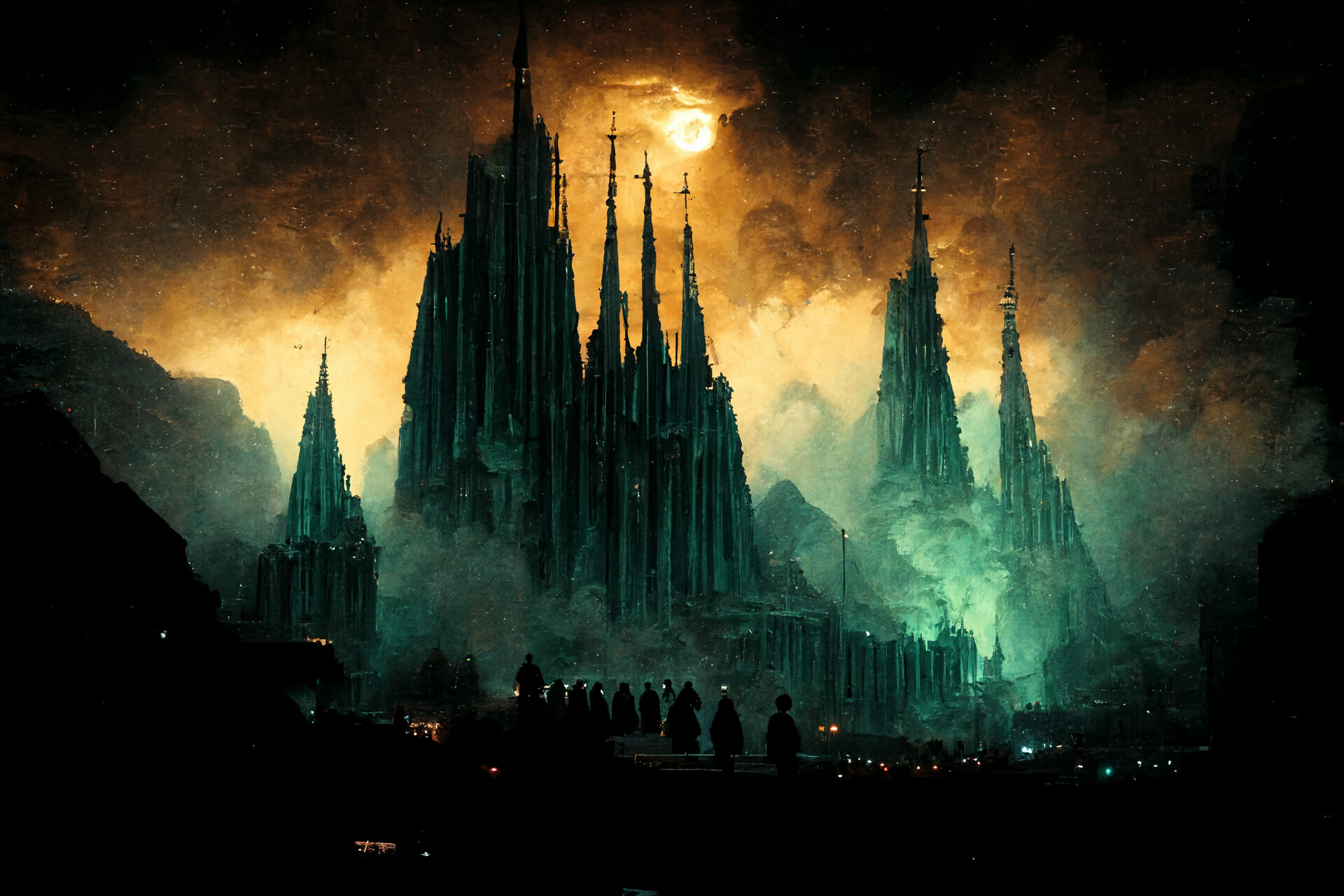 ArtStation Midnight in Minas