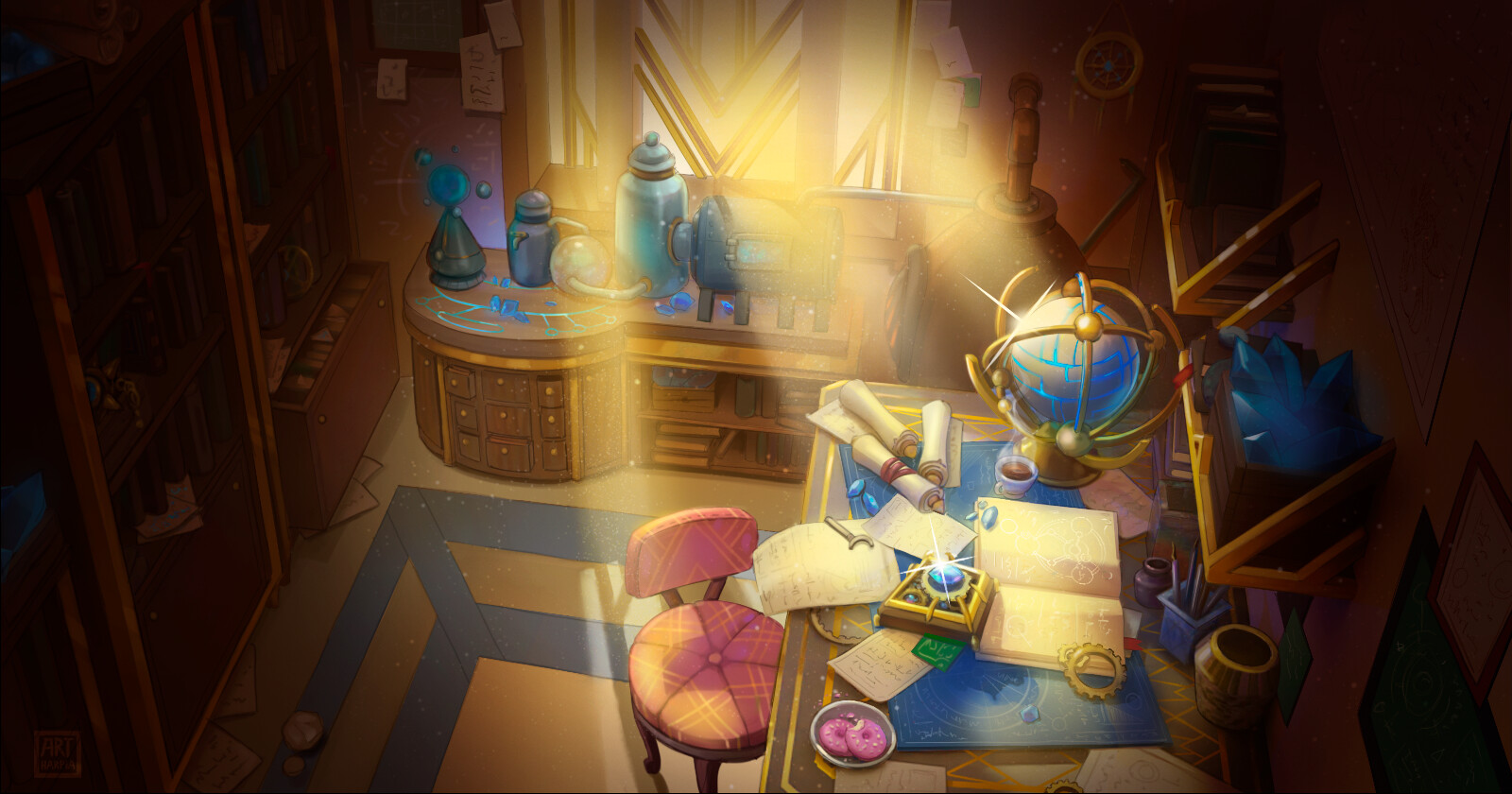 Art Harpia | Alena Grigoreva - Magic Room