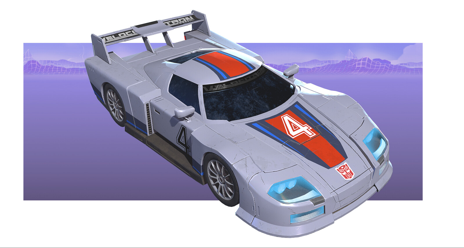 Original HighPoly Vehicle-Model by Nelson Dou, Textures and Materials by yours truly