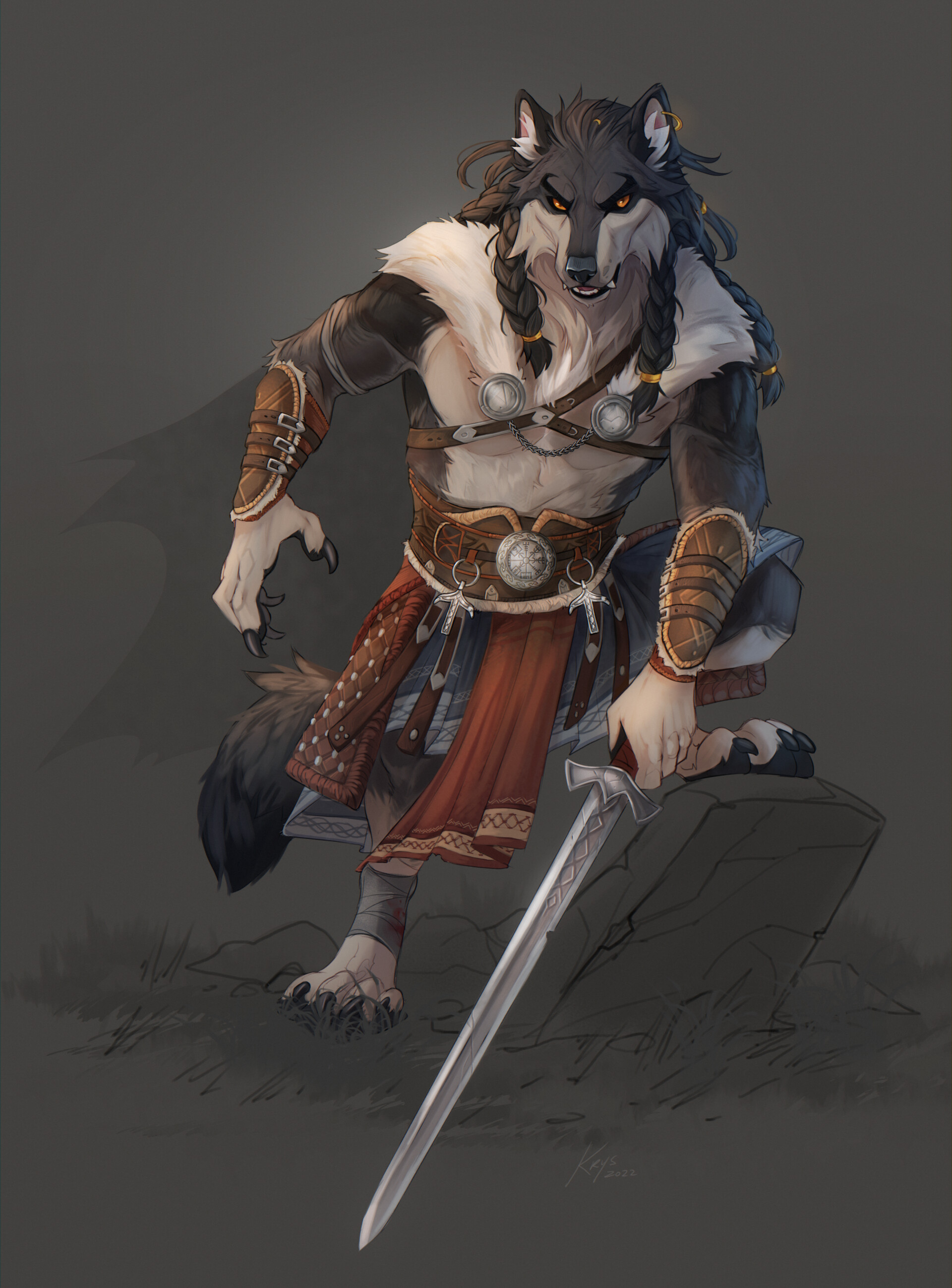ArtStation Wolf Warrior ArtStation Wolf Warrior