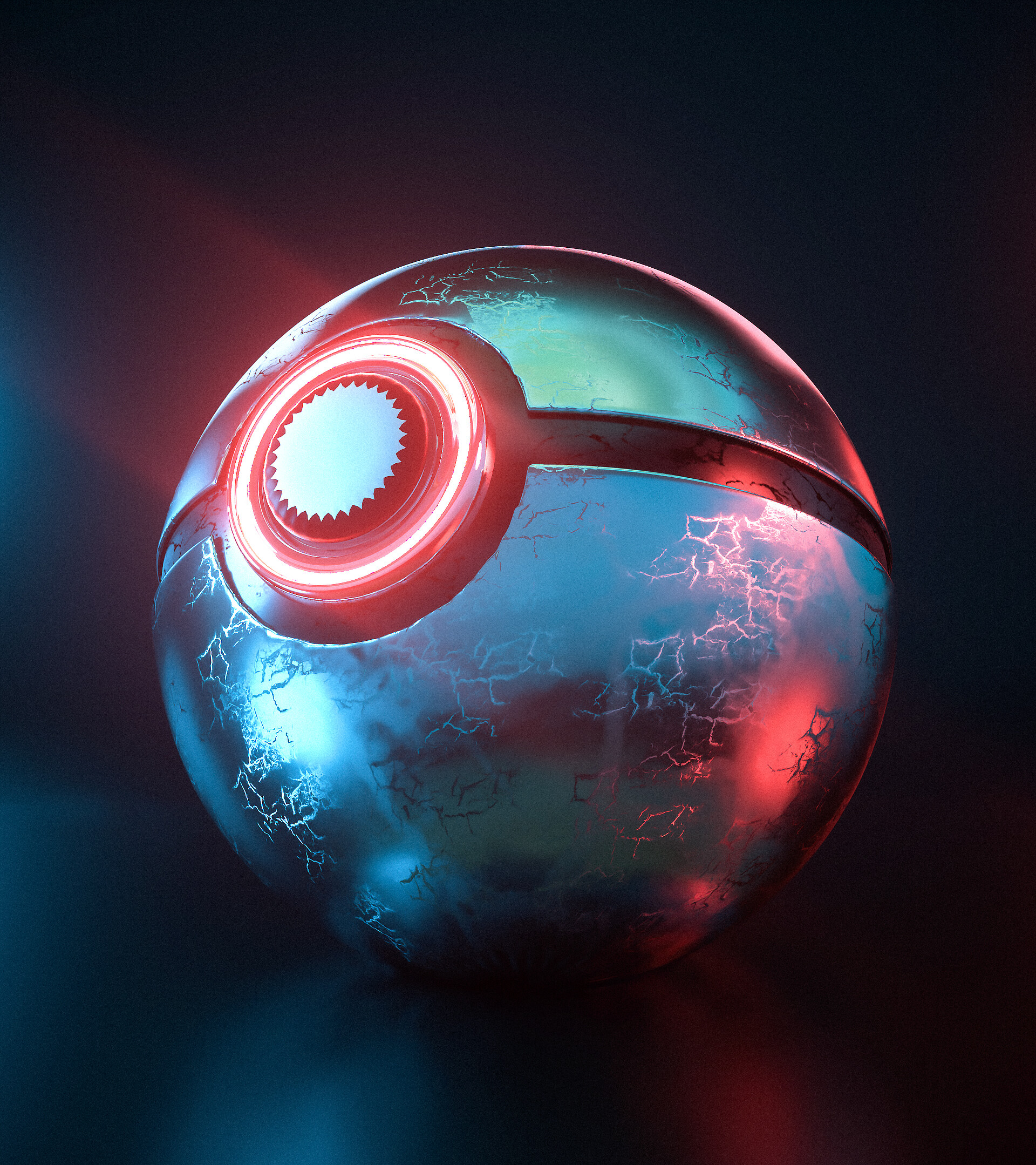 ArtStation - The Secret Poké Ball / 3D Render