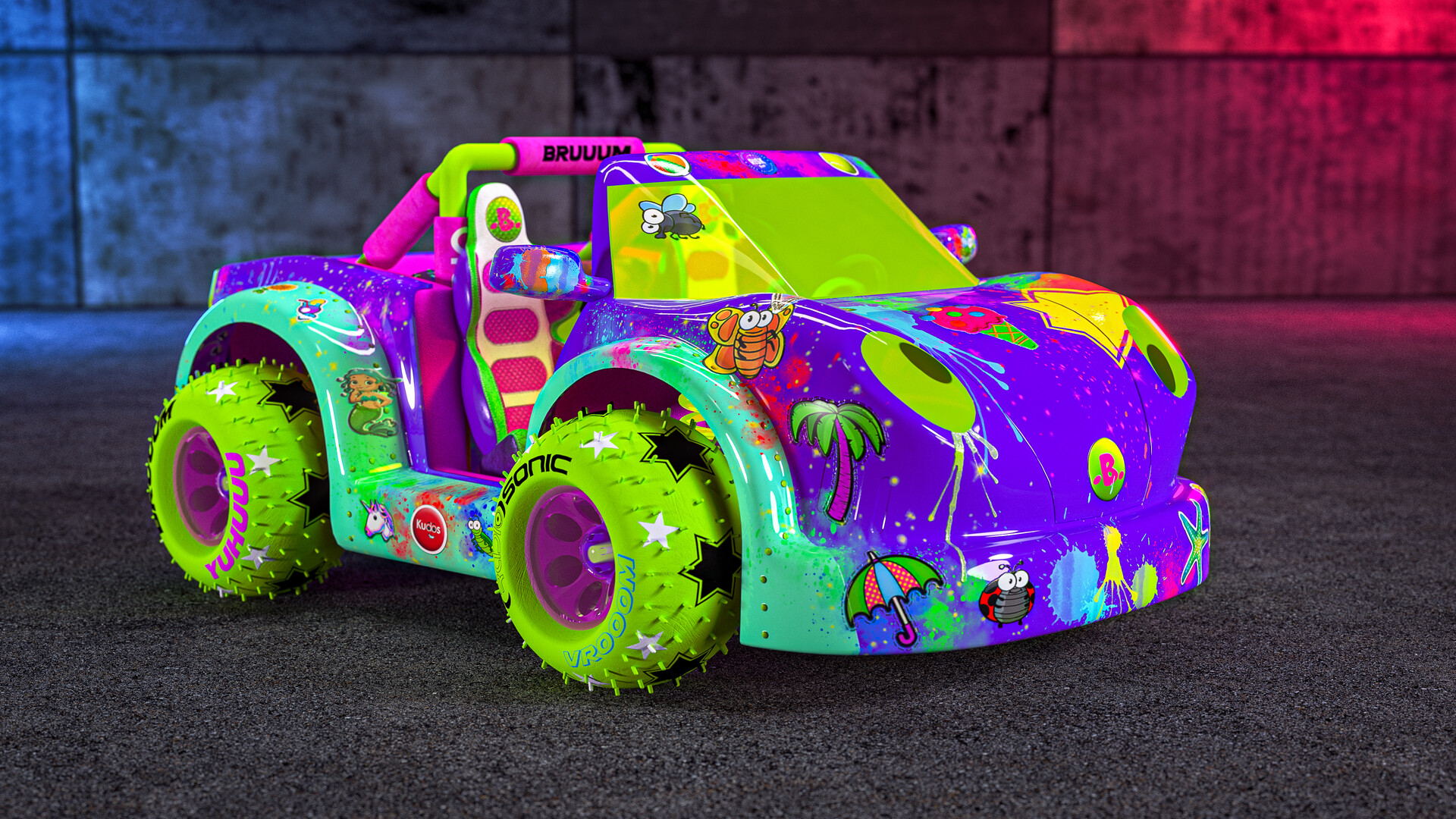 Crazy best sale car toy
