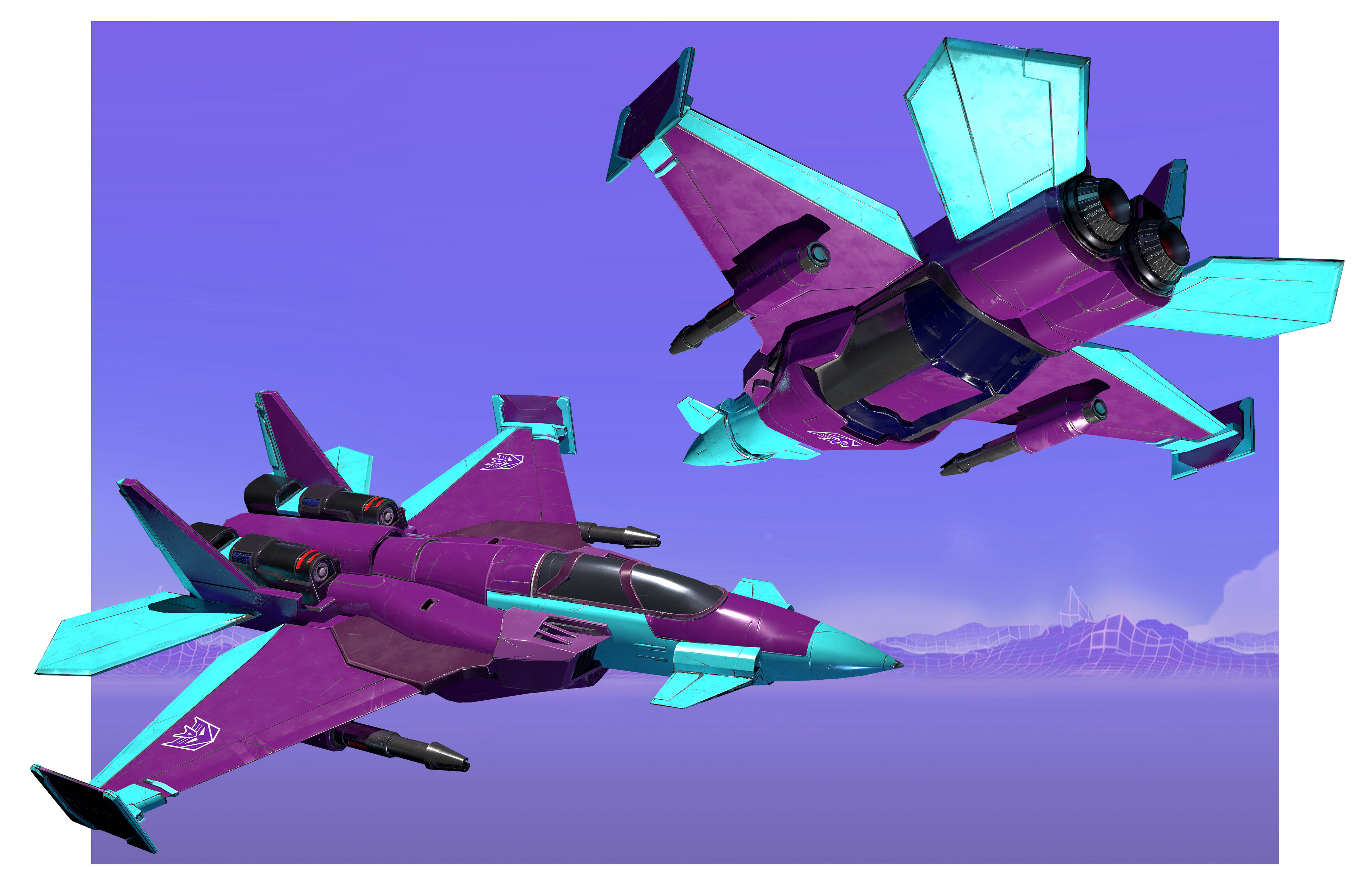 Original HighPoly Vehicle-Model by Nelson Dou, Textures and Materials by yours truly