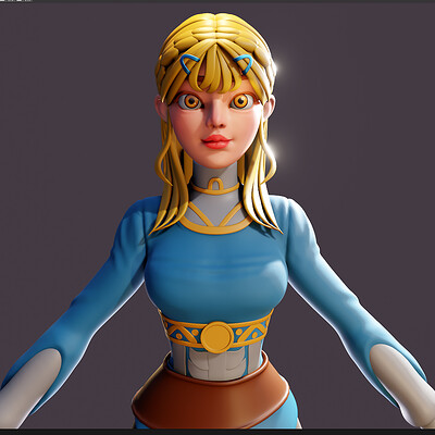 Sculpting character in ZBrush and Blender