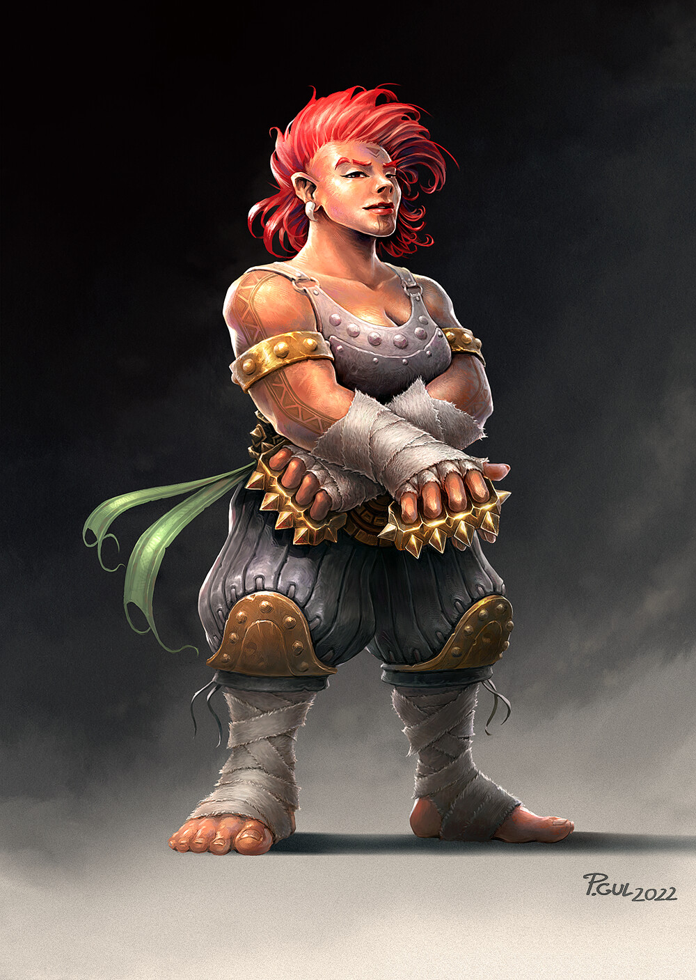 ArtStation Female Dwarf