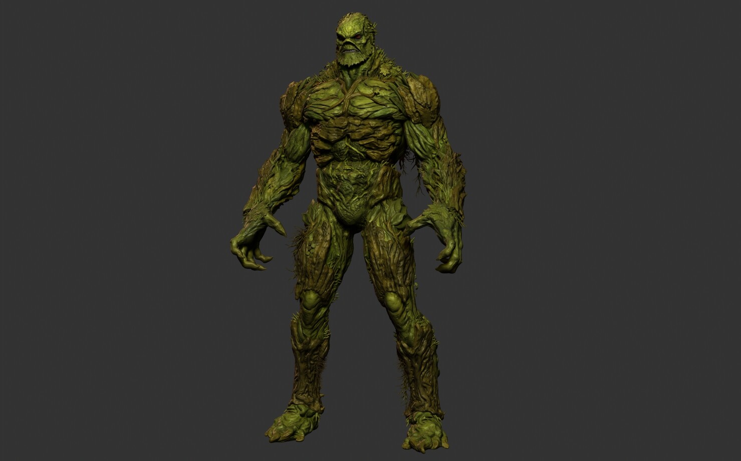 ArtStation Swamp Thing