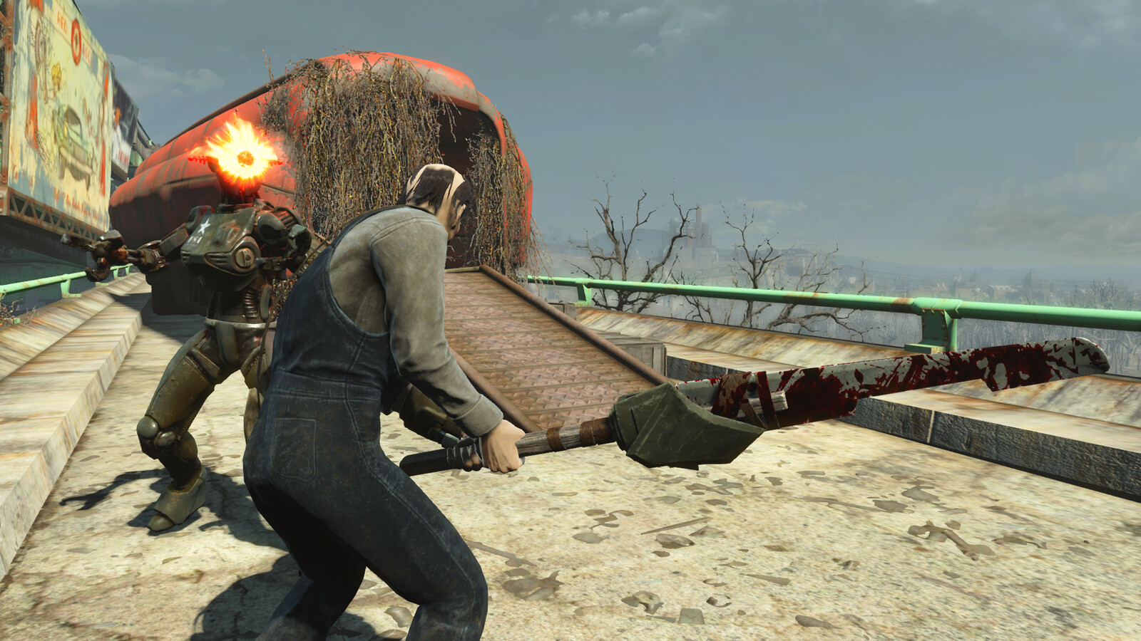 Fallout 4 драться кулаками фото 104