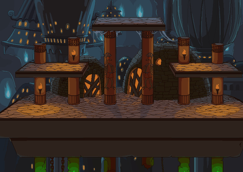 Stage and background based on Slay the Spire.