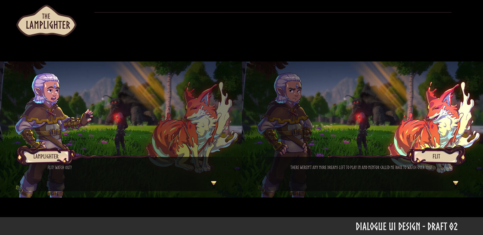 Second pass Dialogue UI Design