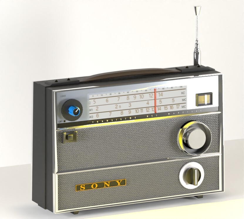 SONY TR-812 MW/SWラジオ 昭和レトロ