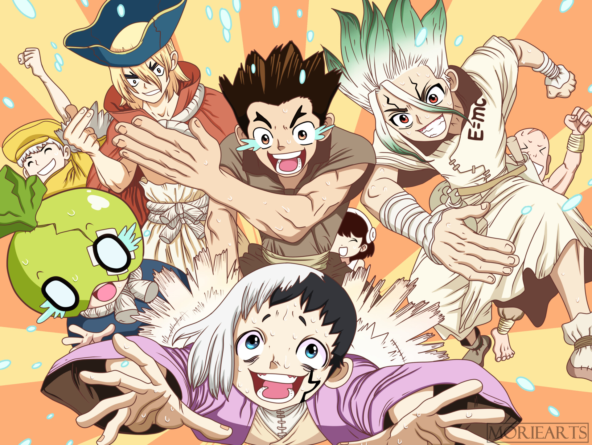 ArtStation Dr. STONE Wallpaper