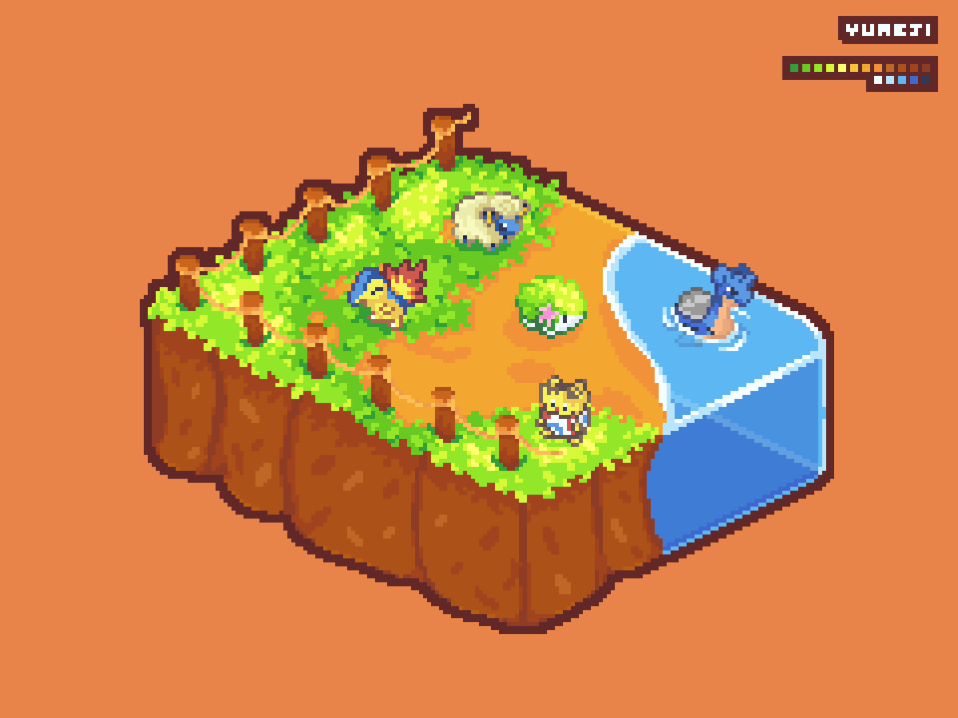 ArtStation Pokemon Daycare Center