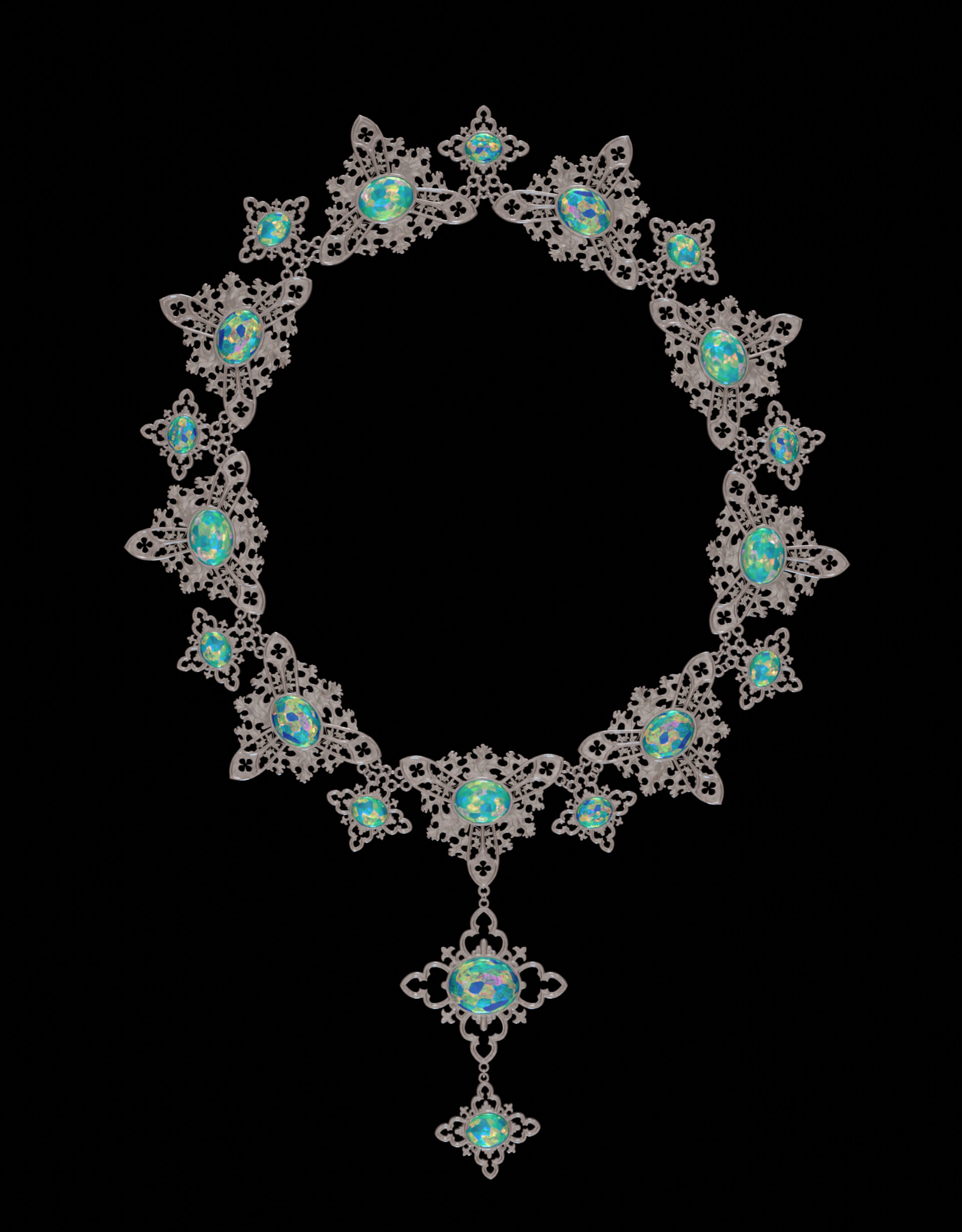 Harry Potter Cursed Opal Necklace Replica 💎 *The Vanishing Cabinet* |  azkabanshee - YouTube