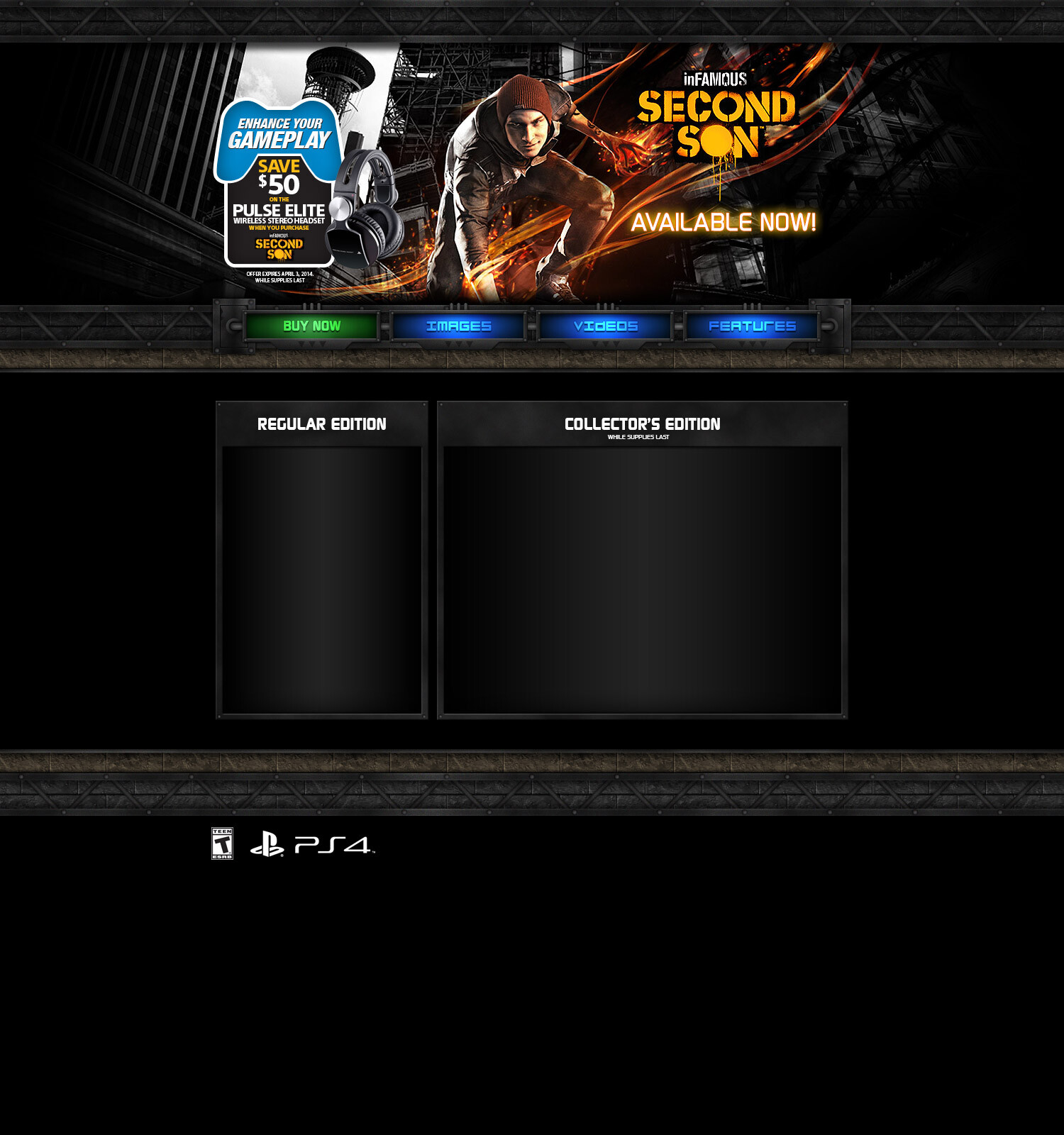 Infamous second son walmart cheap