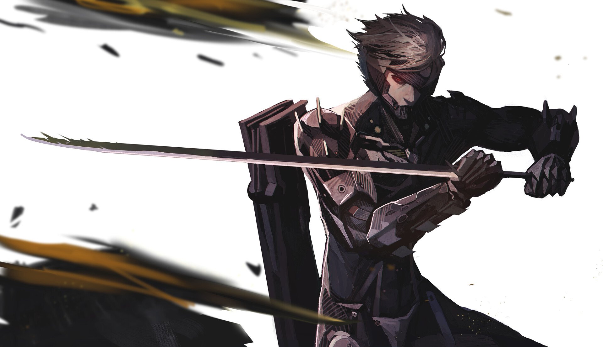 ArtStation - Raiden(Metal Gear Rising：Revengeance)
