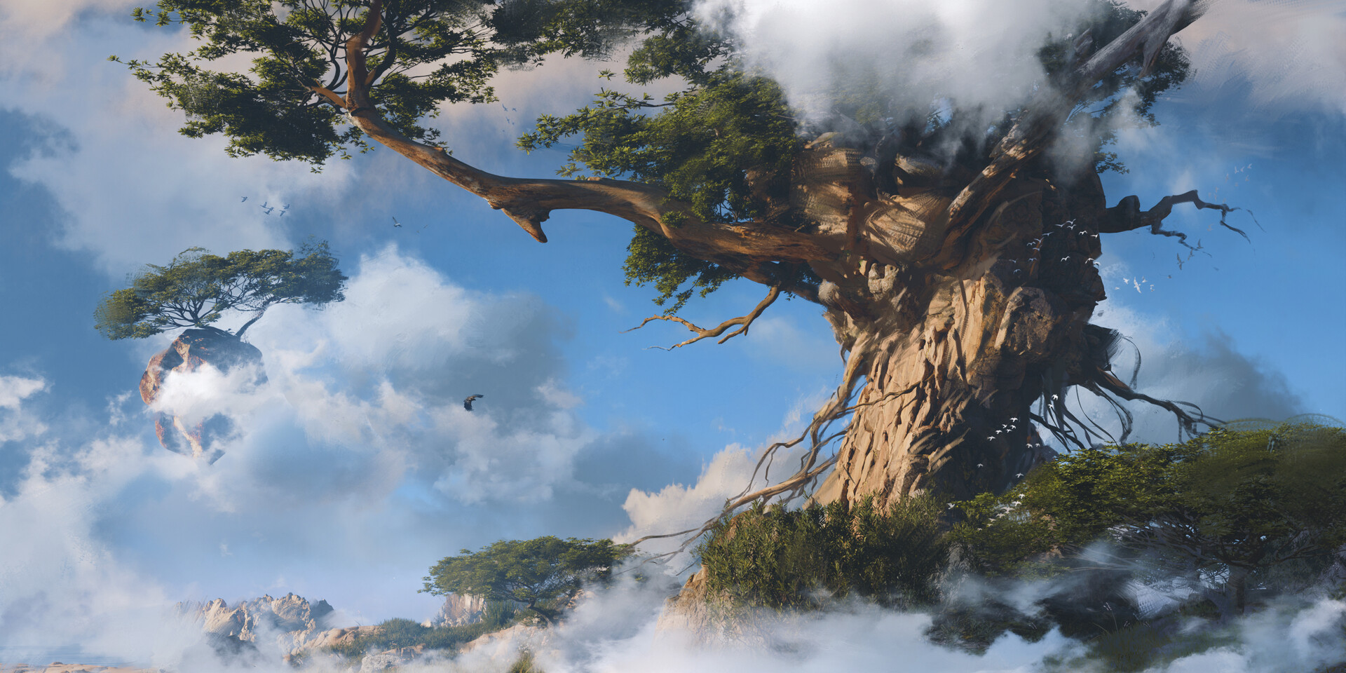 Artstation Giant Tree Island 02 4337