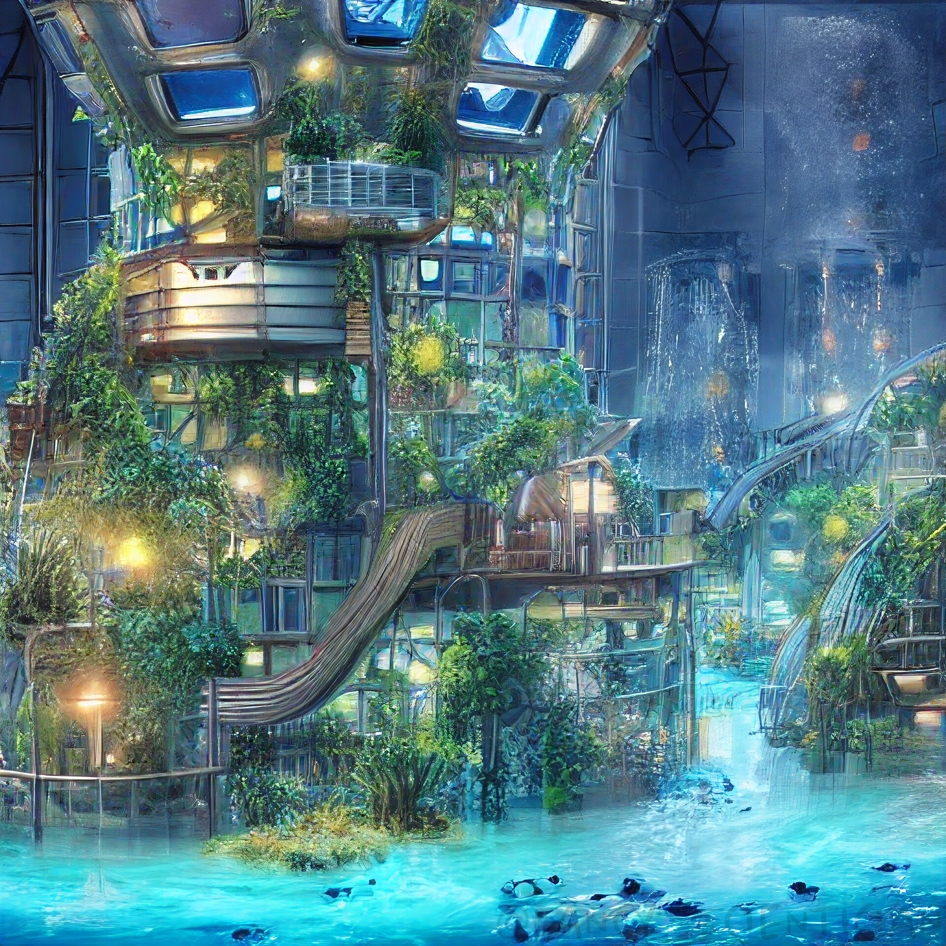 ArtStation Biodome Underwater Edition