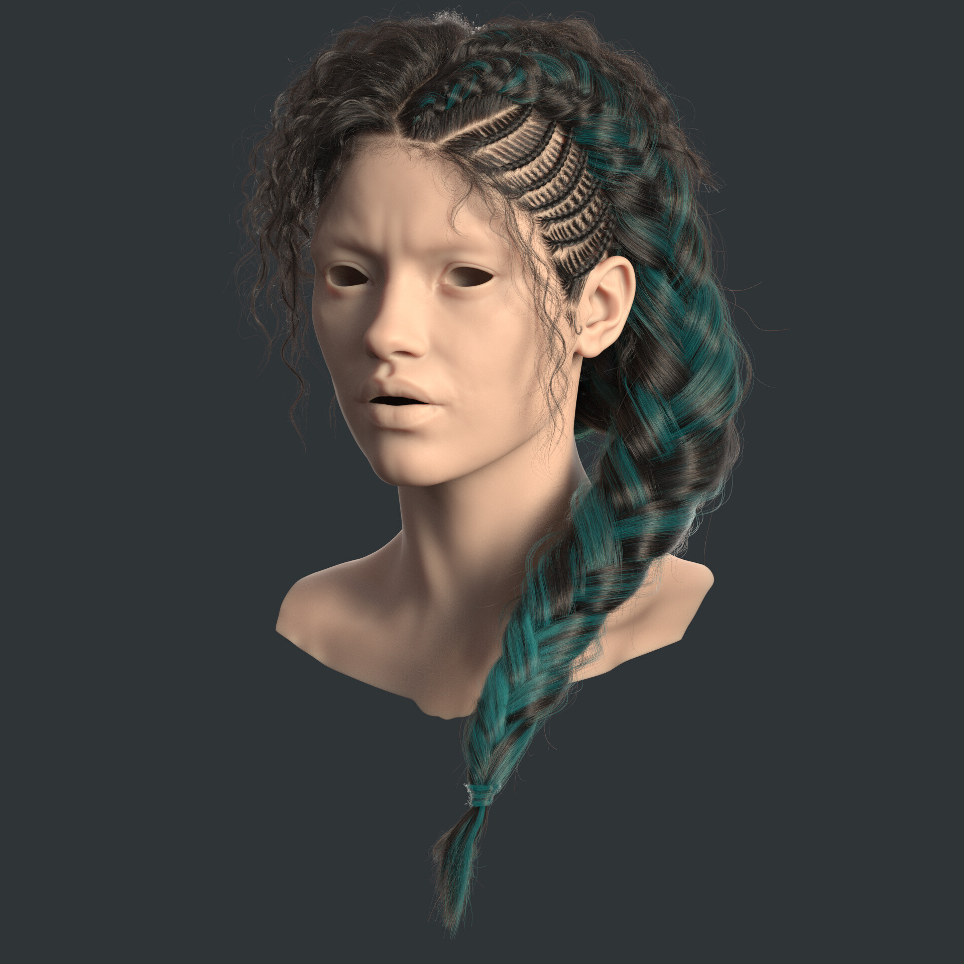 GroomTD/LookDev - Andrew Krivulya - 3D Grooming for Khendra - Atlas ...