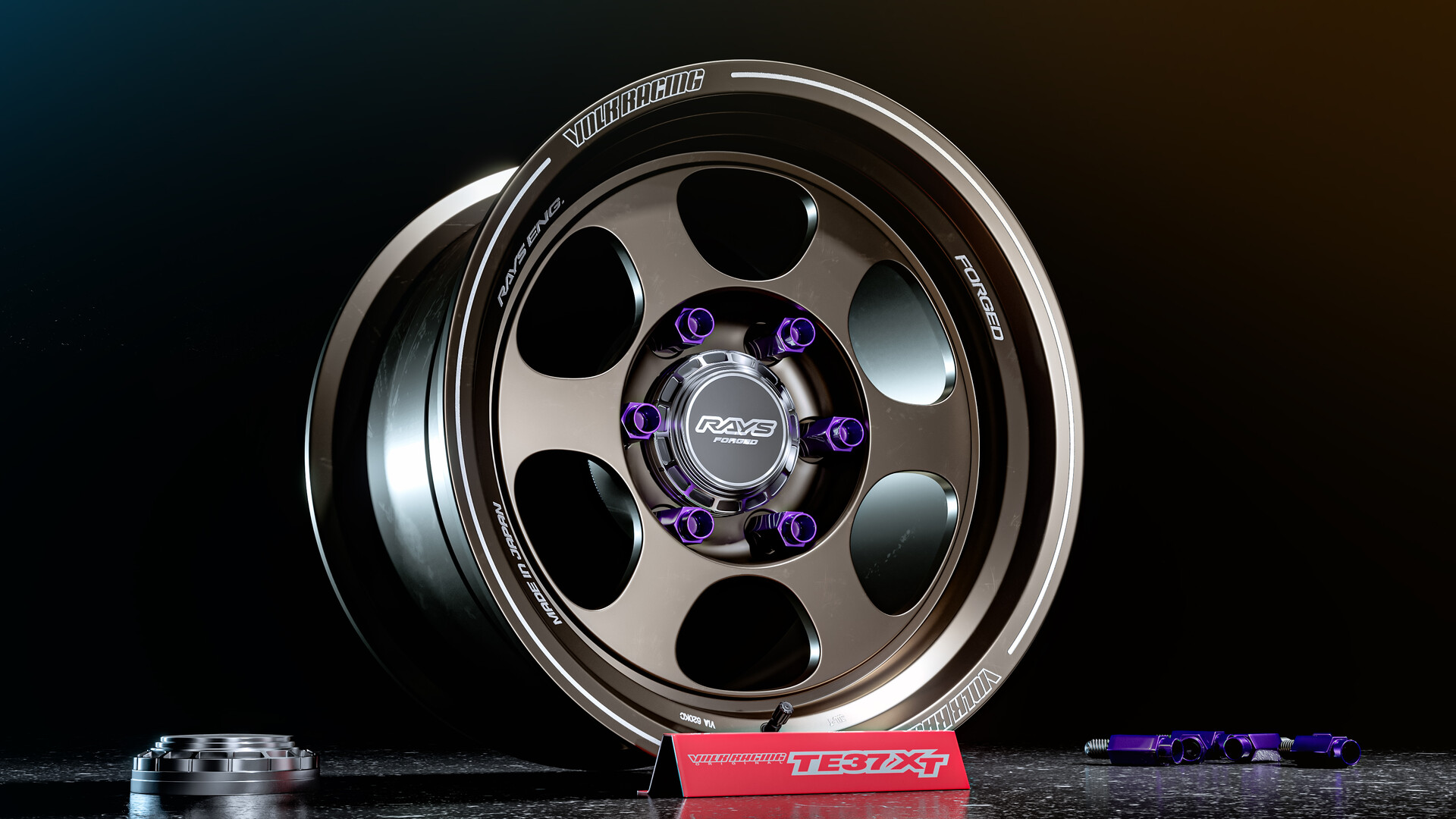 ArtStation - Rim Rays Volk Wheels TE37XT