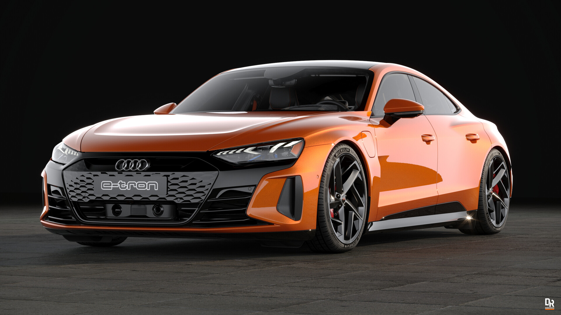 ArtStation 2022 AUDI etron GT