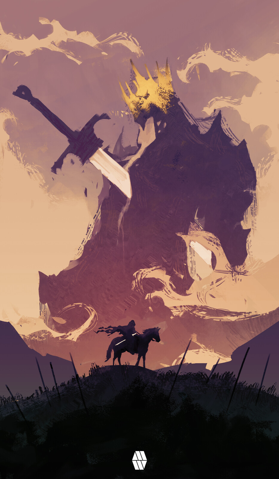 Photoshop Practice - Dead King
