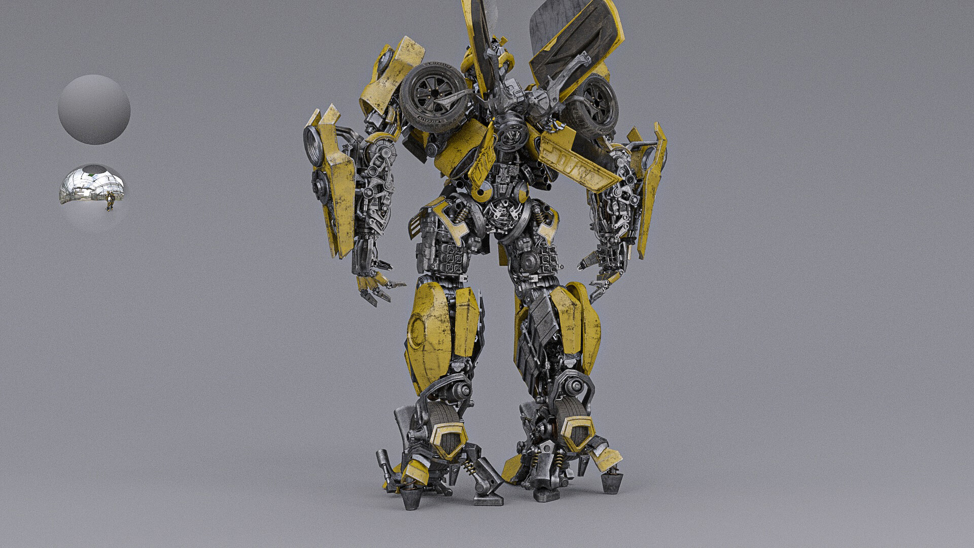 Transformers shop 2007 bumblebee