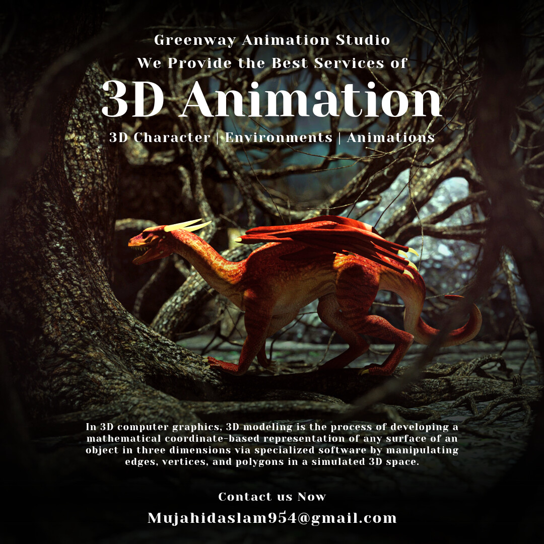 ArtStation - Greenway Animation Studio Pakistan Best 3D Animation Studio
