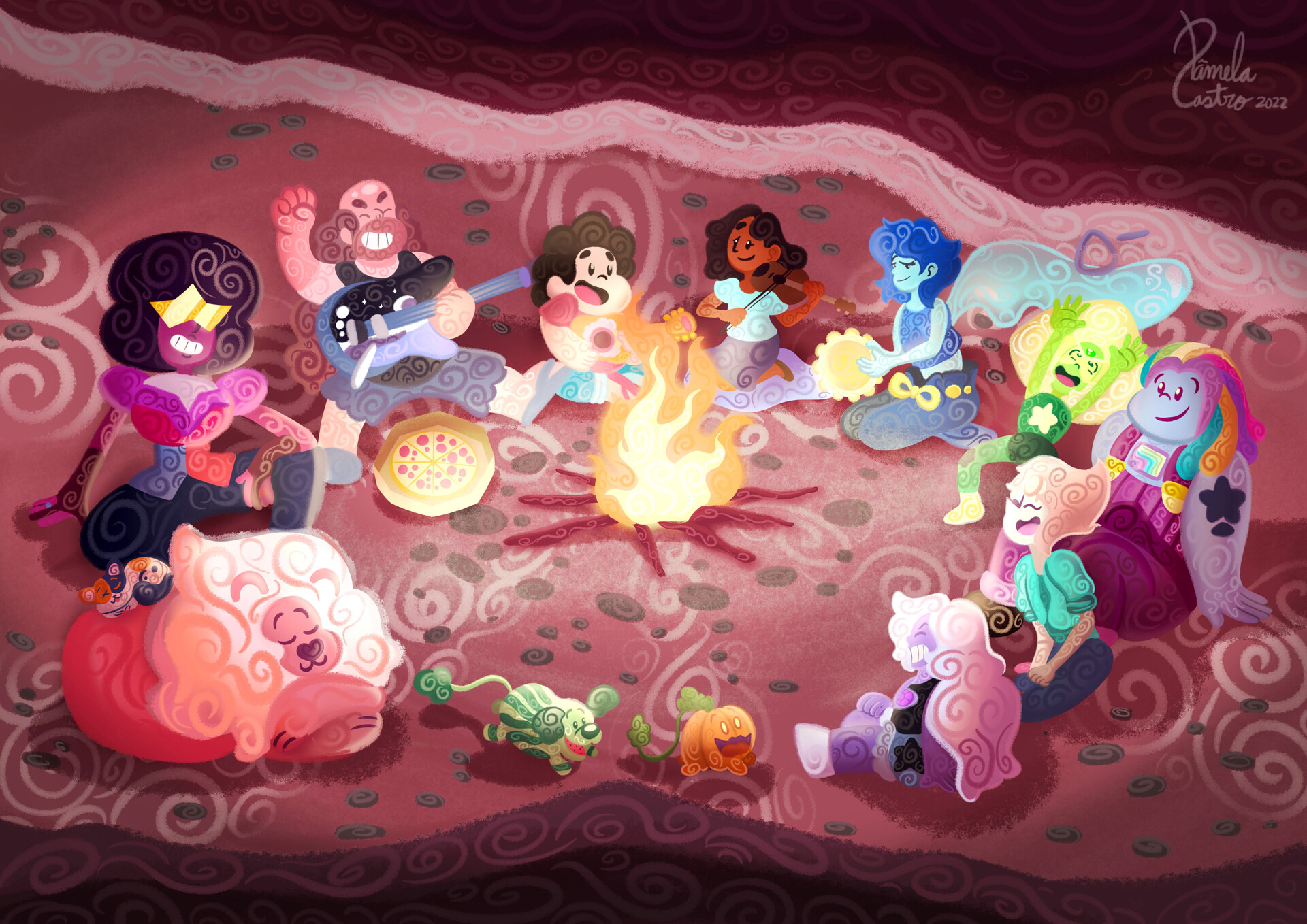 ArtStation - Steven Universe Fanart - Steven Universe Season 2 Episode 14 Historical Fiction