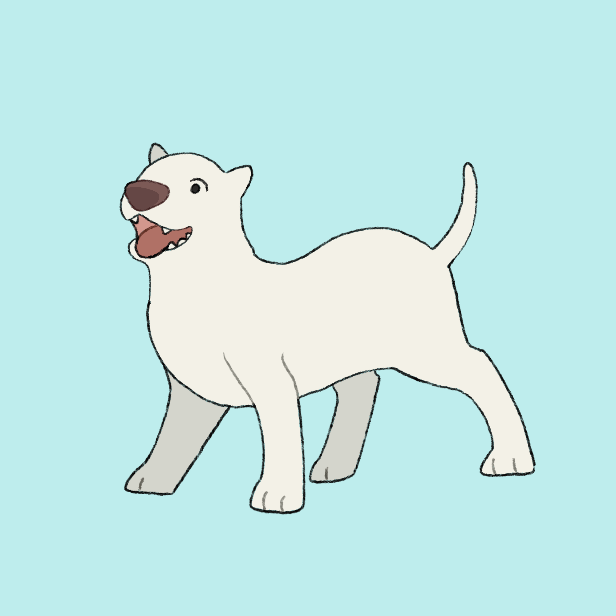 ArtStation Animated dogs