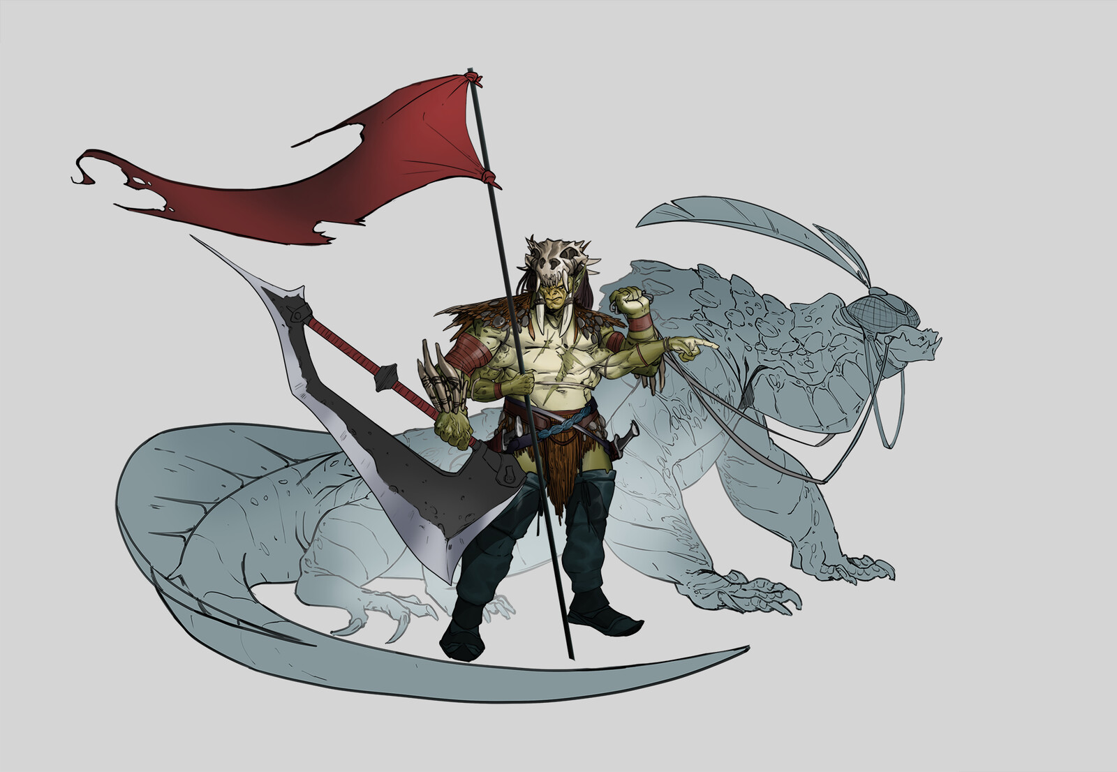 Orc Dragon Rider