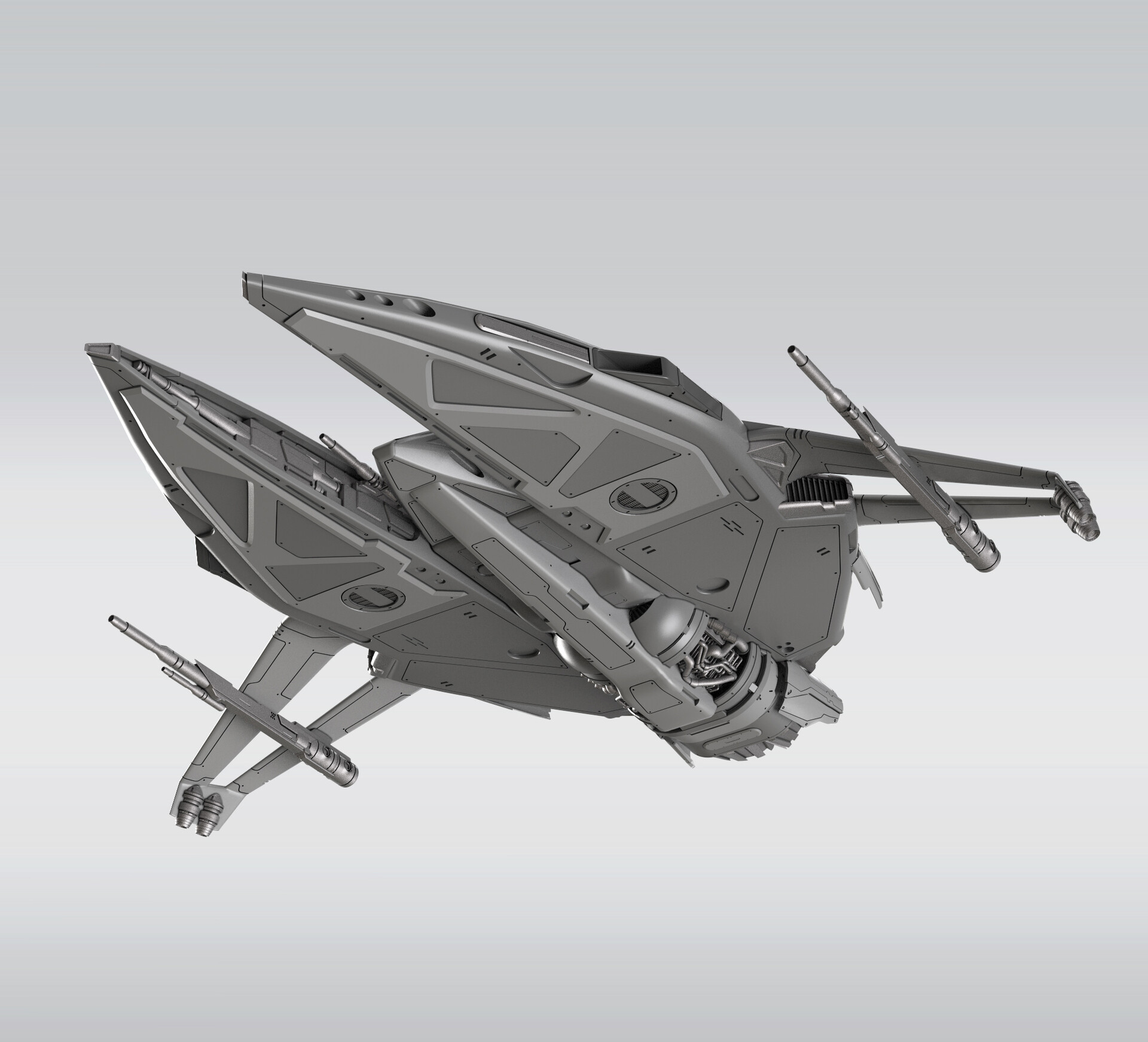 Stanislav Gorshenin - 3d Sketches of Spaceships