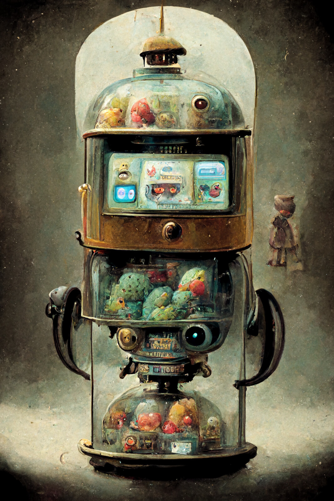 Vintage Robot Vending Machine #6