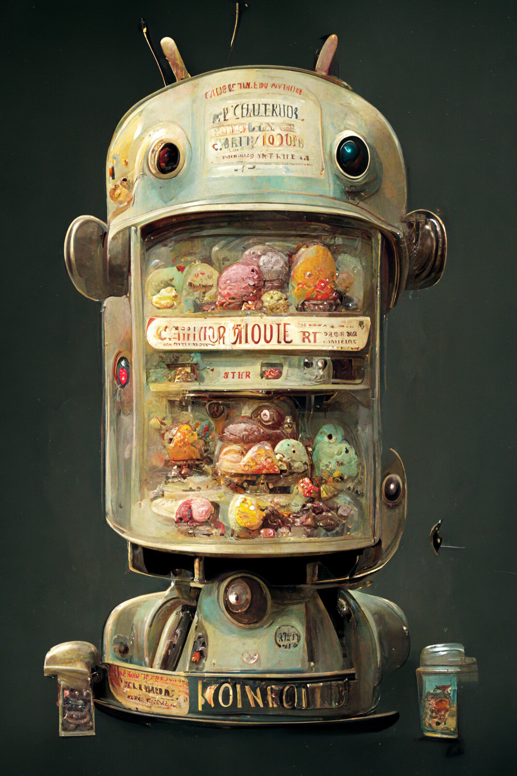 Vintage Robot Vending Machine #8