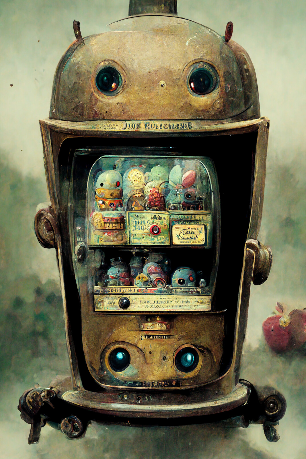 Vintage Robot Vending Machine #15