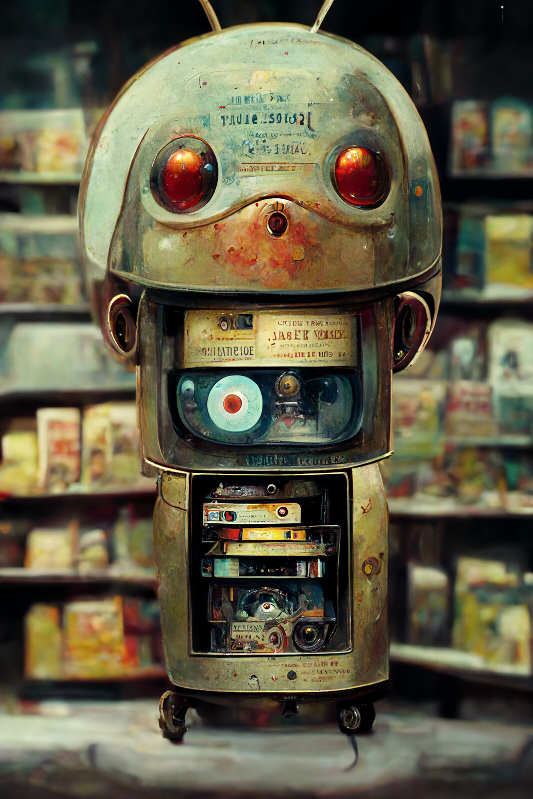 Vintage Robot Vending Machine #22
