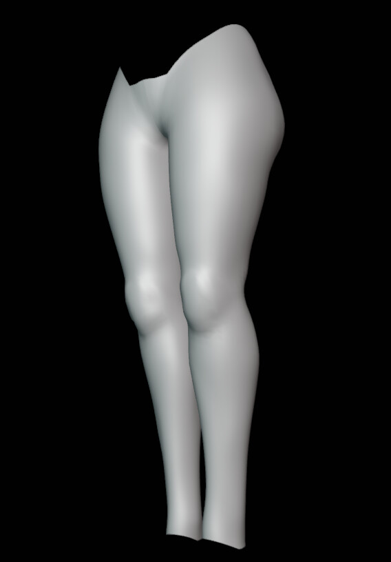 Female Leg Front Angled - Day 5