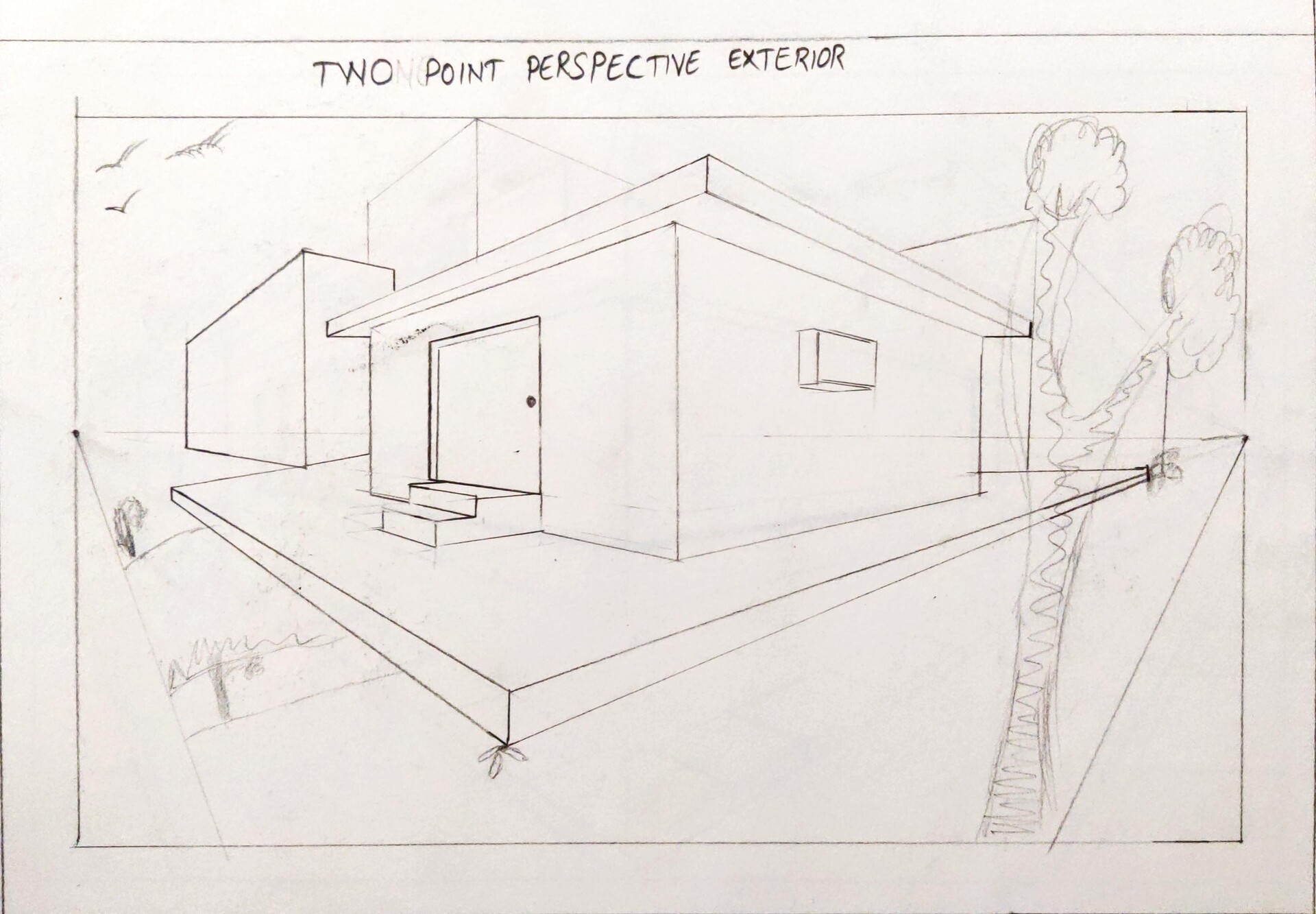 two point perspective exterior