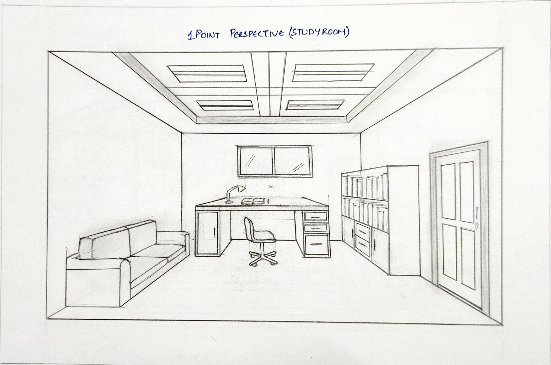 ArtStation One Point Perspective