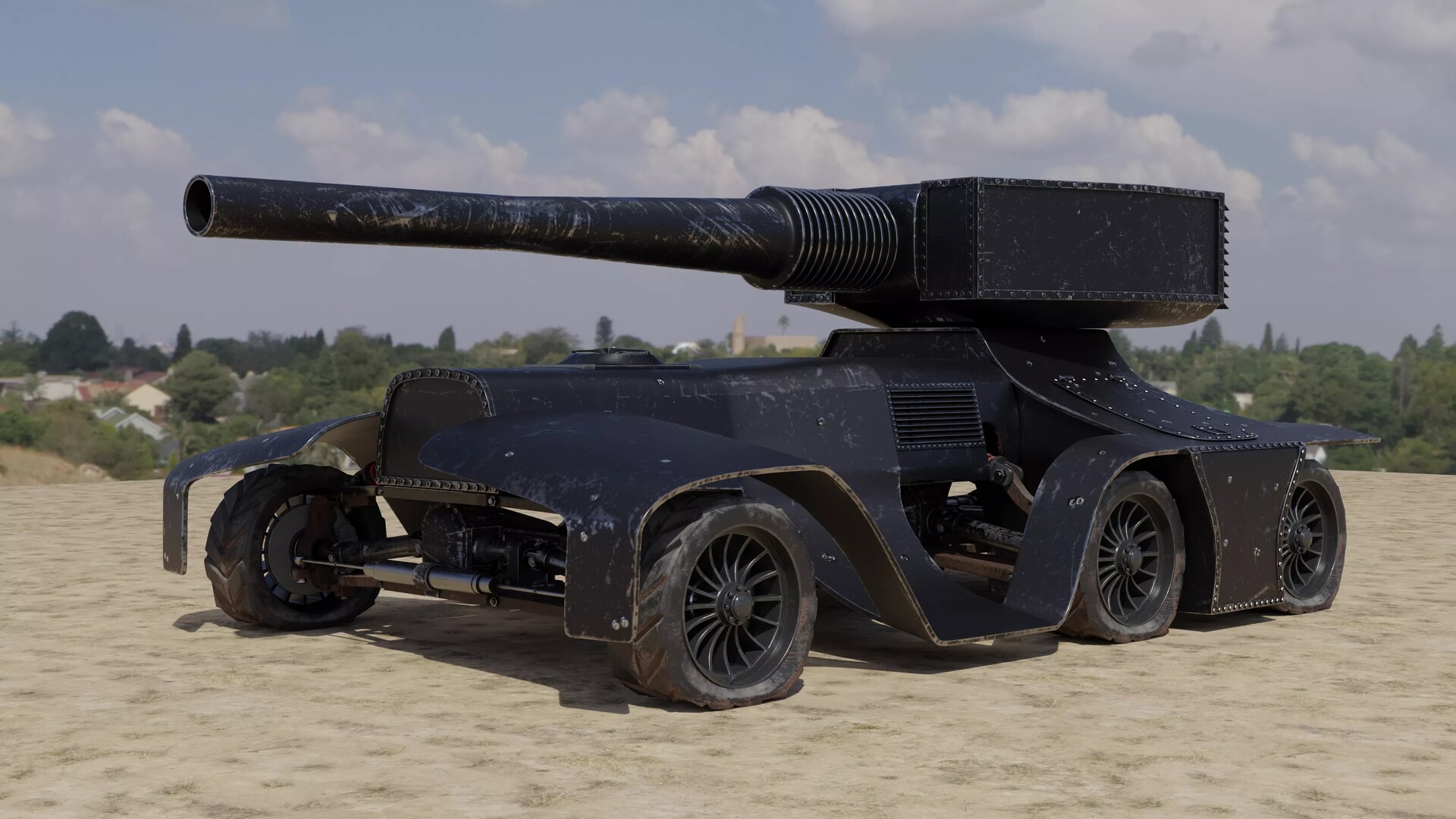 ArtStation Fantasy Tank
