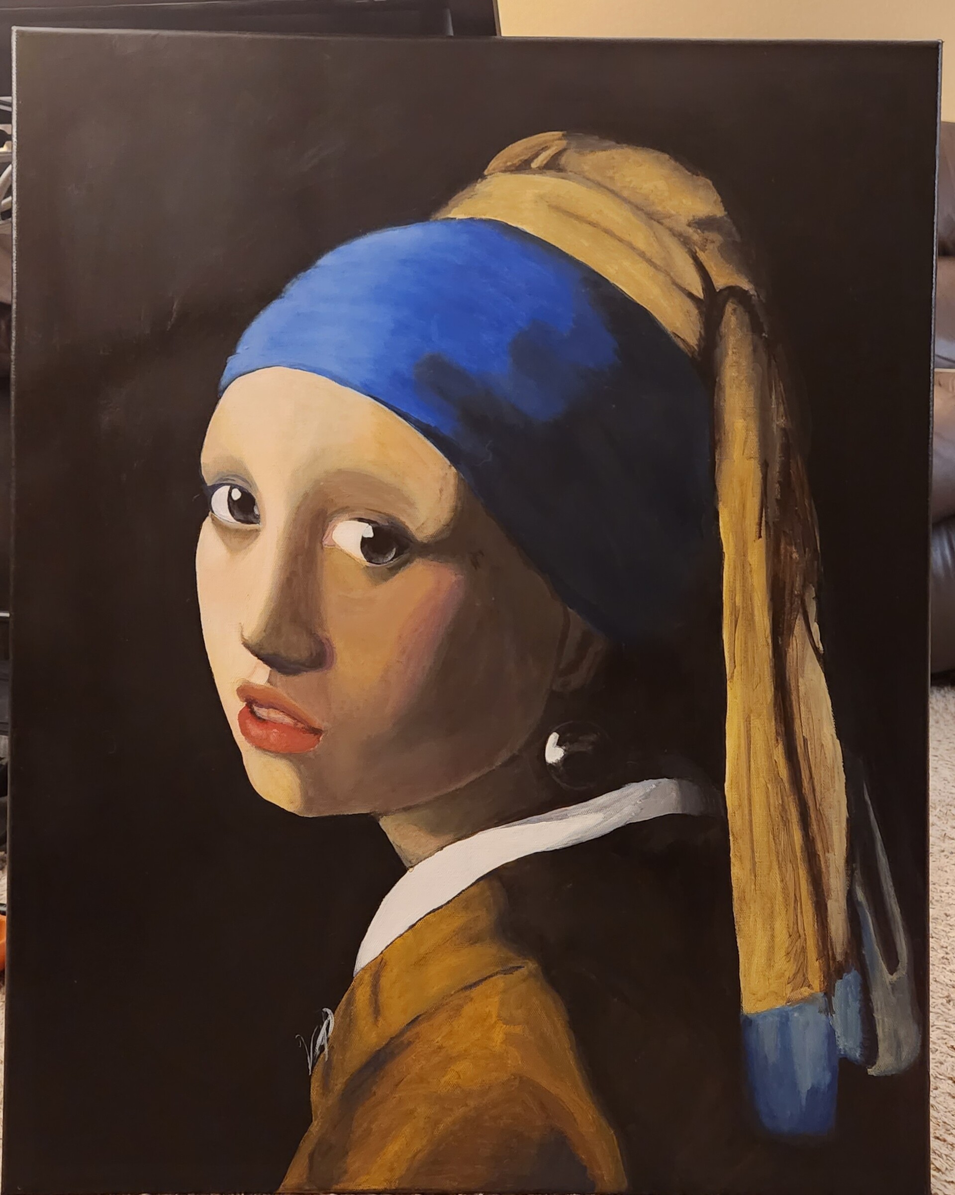 ArtStation Replica of Johannes Vermeer s