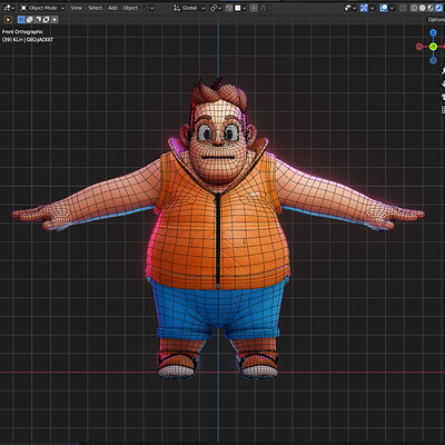 Retopology using Blender 3.0