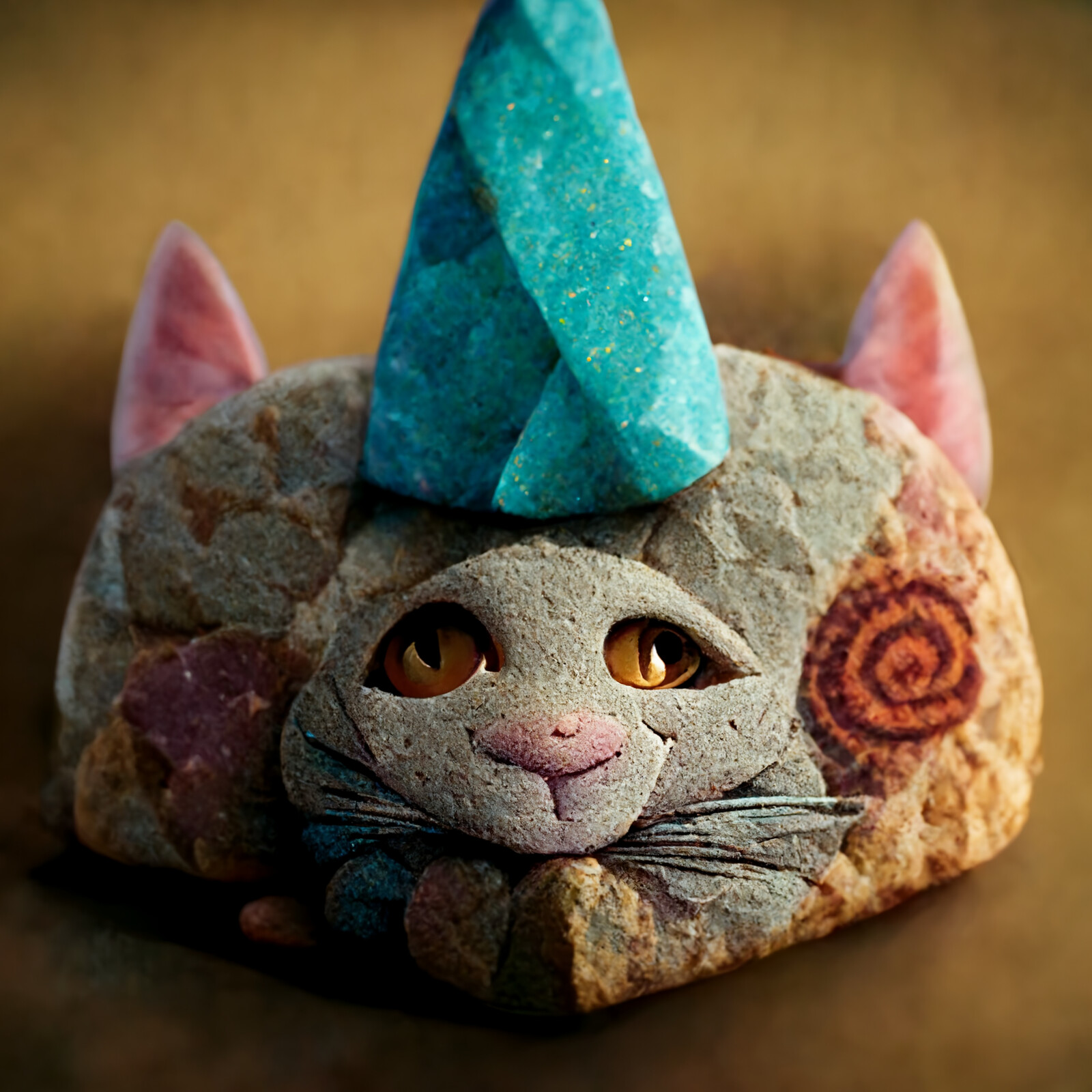 Cat with Party Hat #13 | Stony