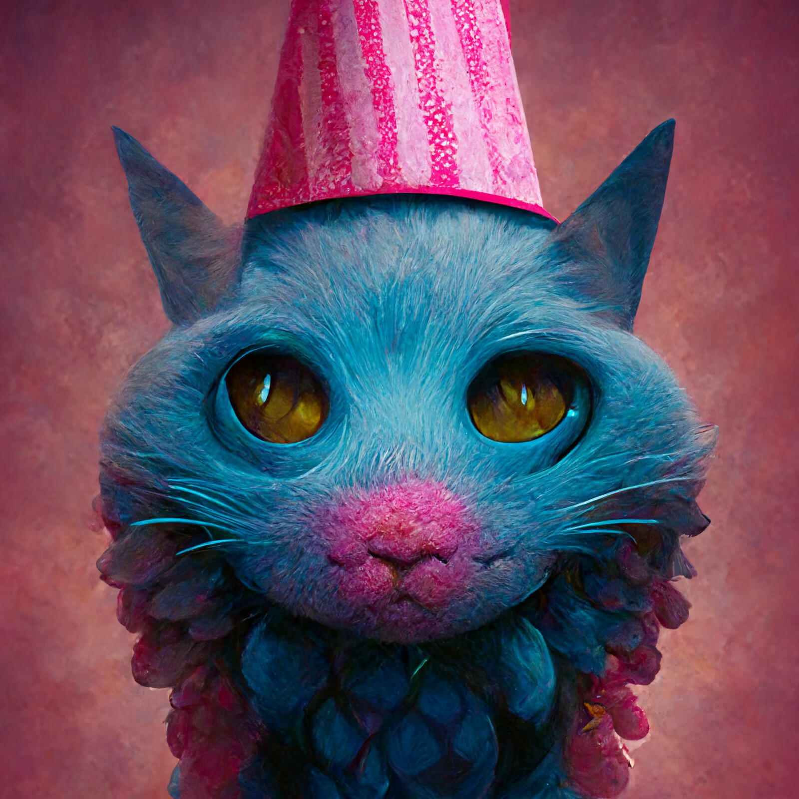 Cat with Party Hat #21 | Sandy