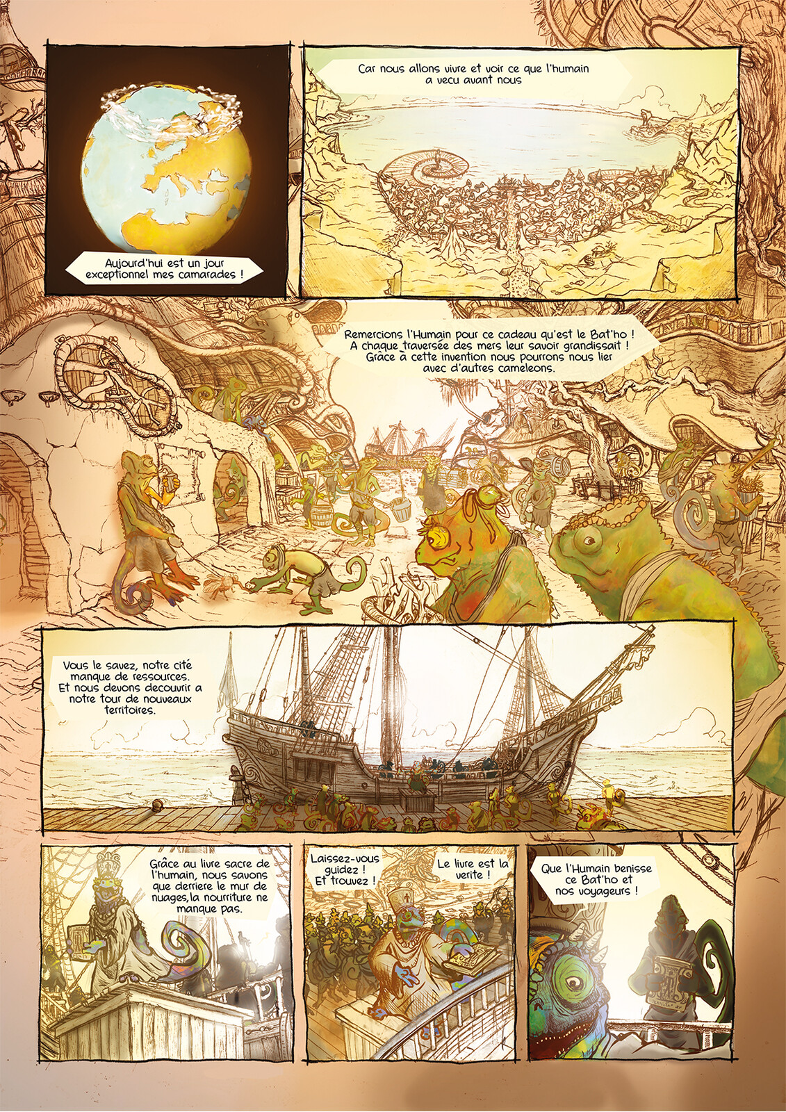 Page 1 le monde des caméléons 