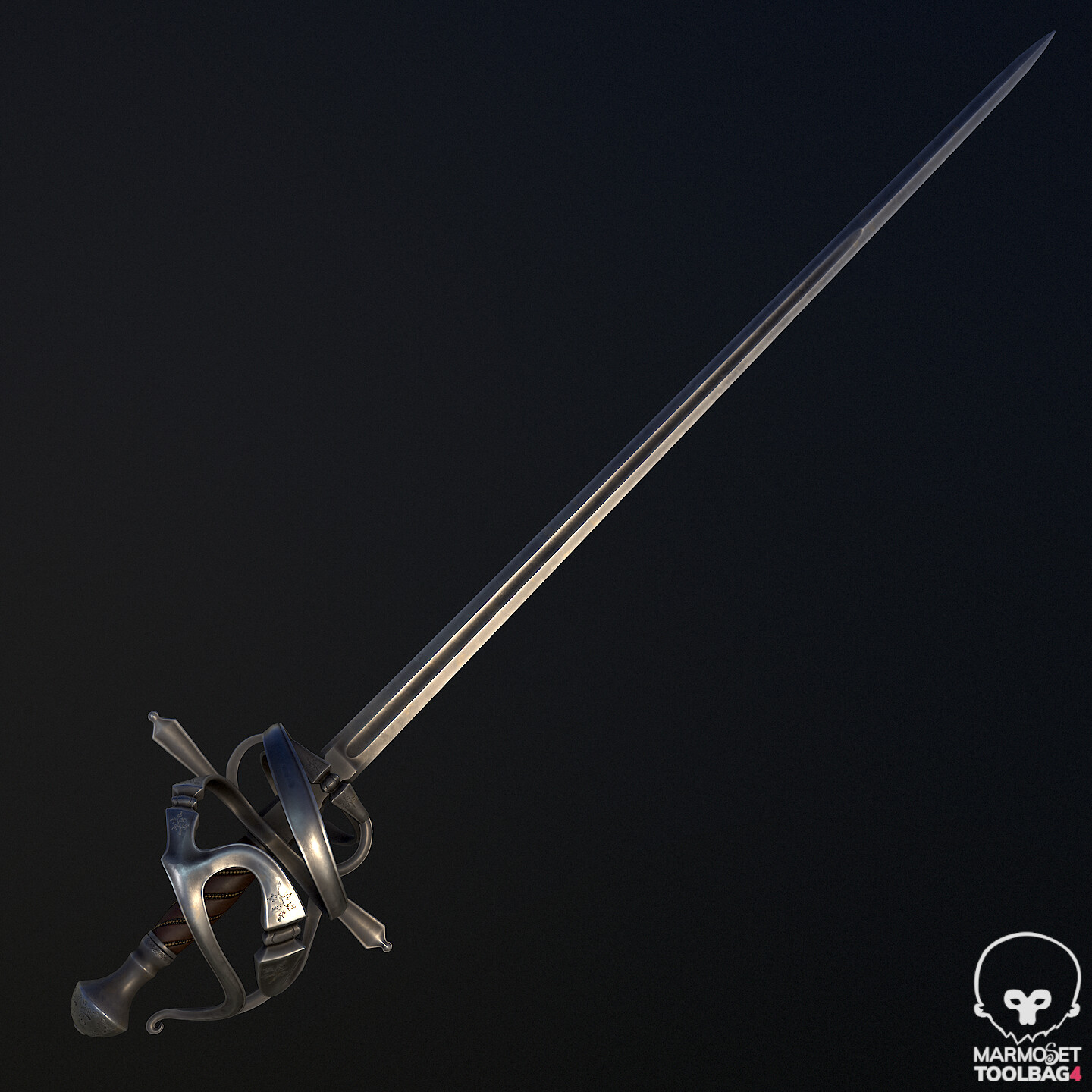 本日限定 MONSTER RAPIER SLEEK ブルーチタンコーティング abamedyc.com