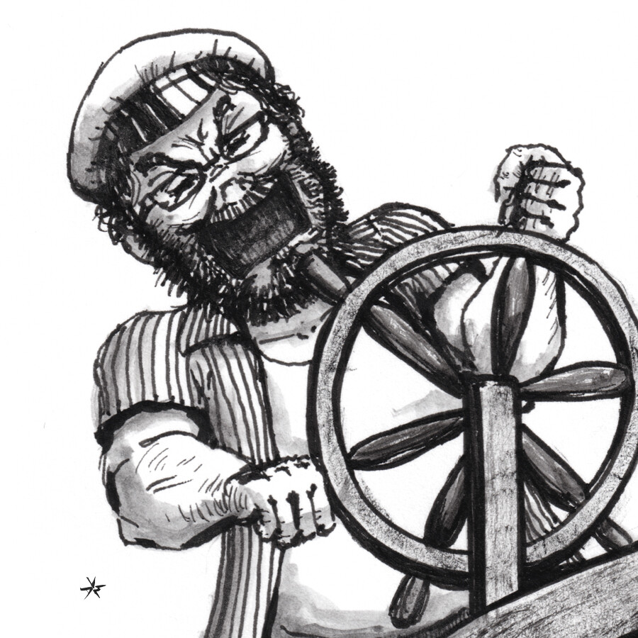 VAM - Grumpy skipper and the rat