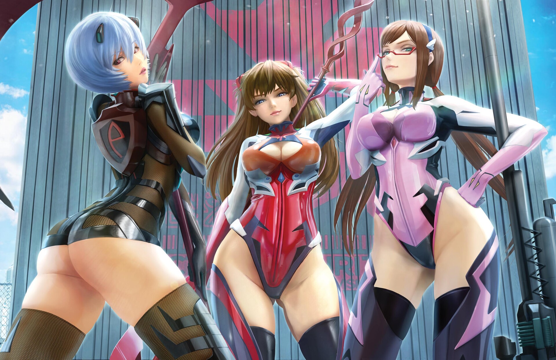 ArtStation EVA girls