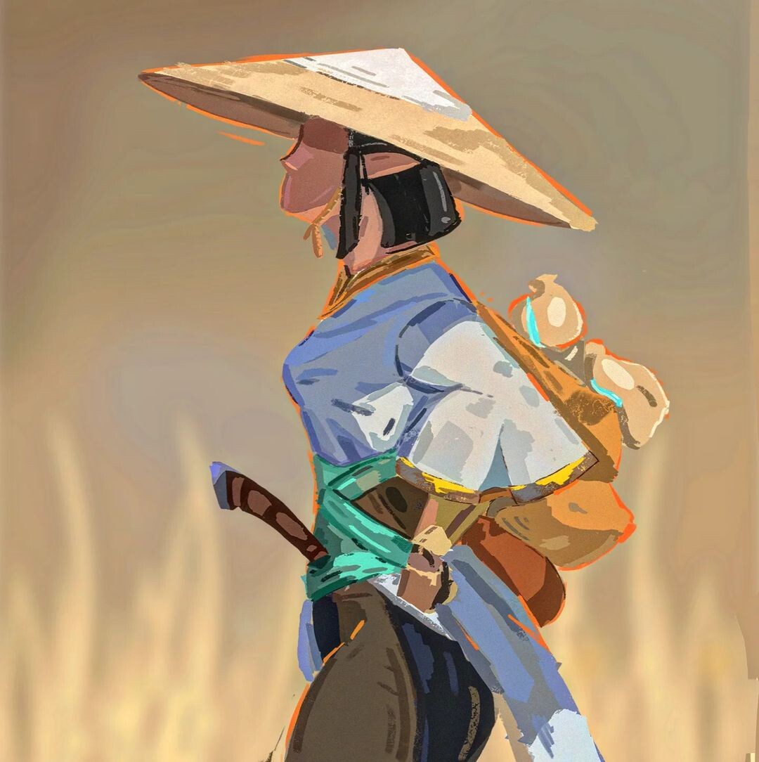 ArtStation digital character painting