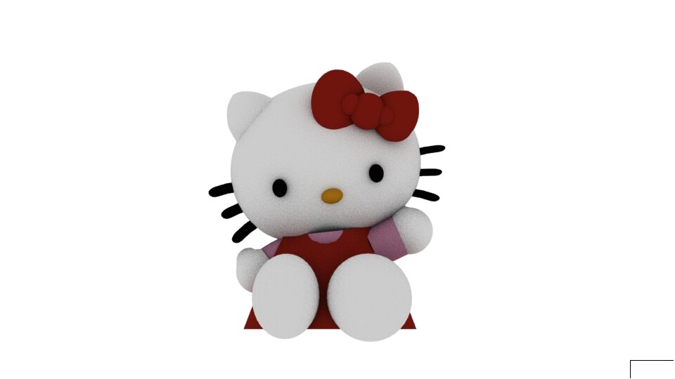 ArtStation 3D Hello Kitty
