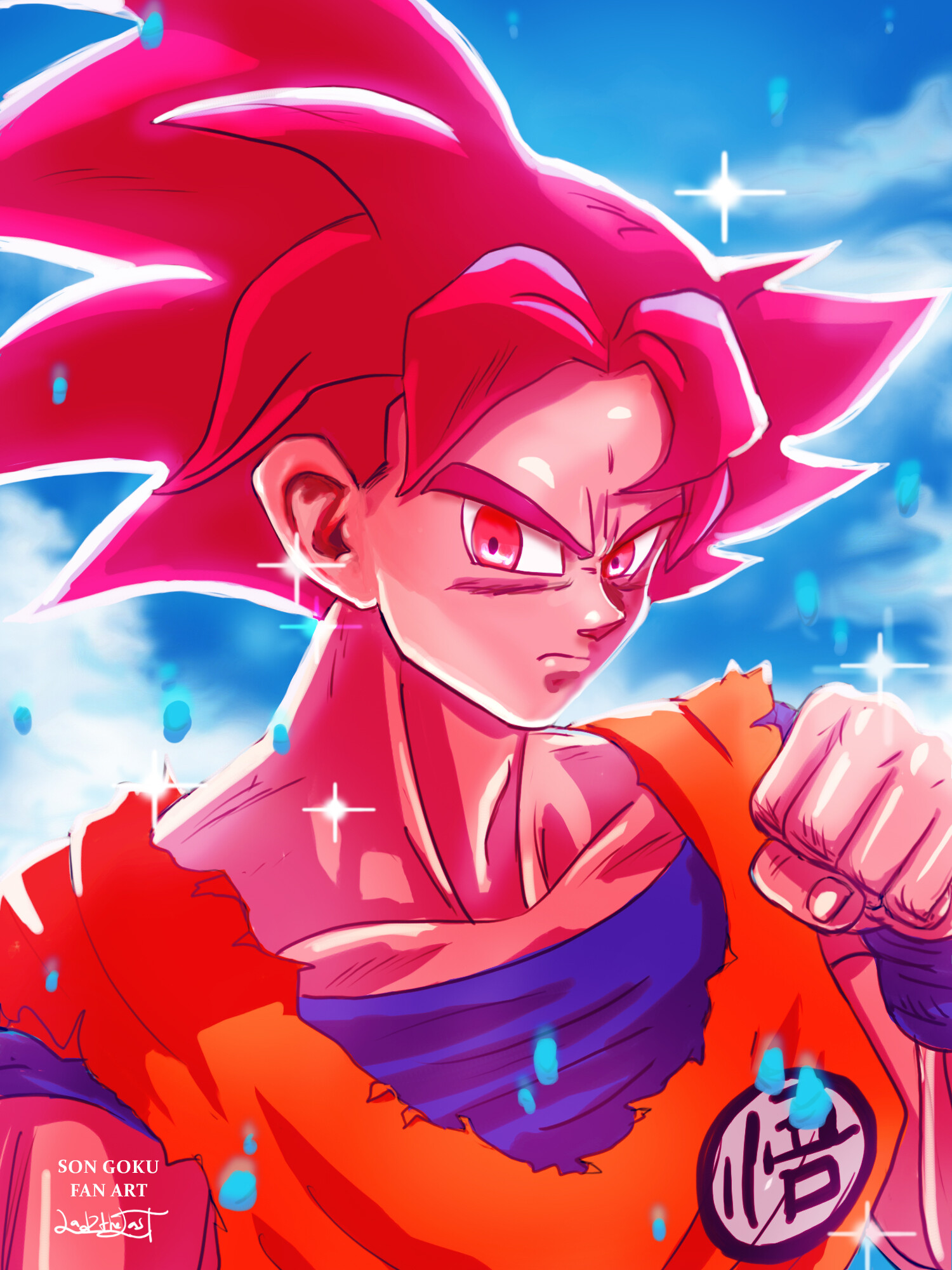 ArtStation - Son Goku Super Saiyan 1